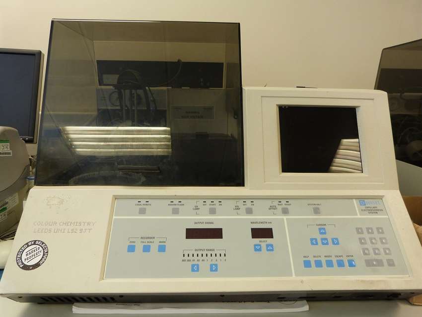 Capiliary Electrophoresis (Dionex Ces 1)