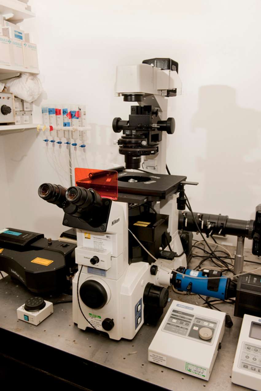 Microscope EclipseTE2000E confocal/TIRF