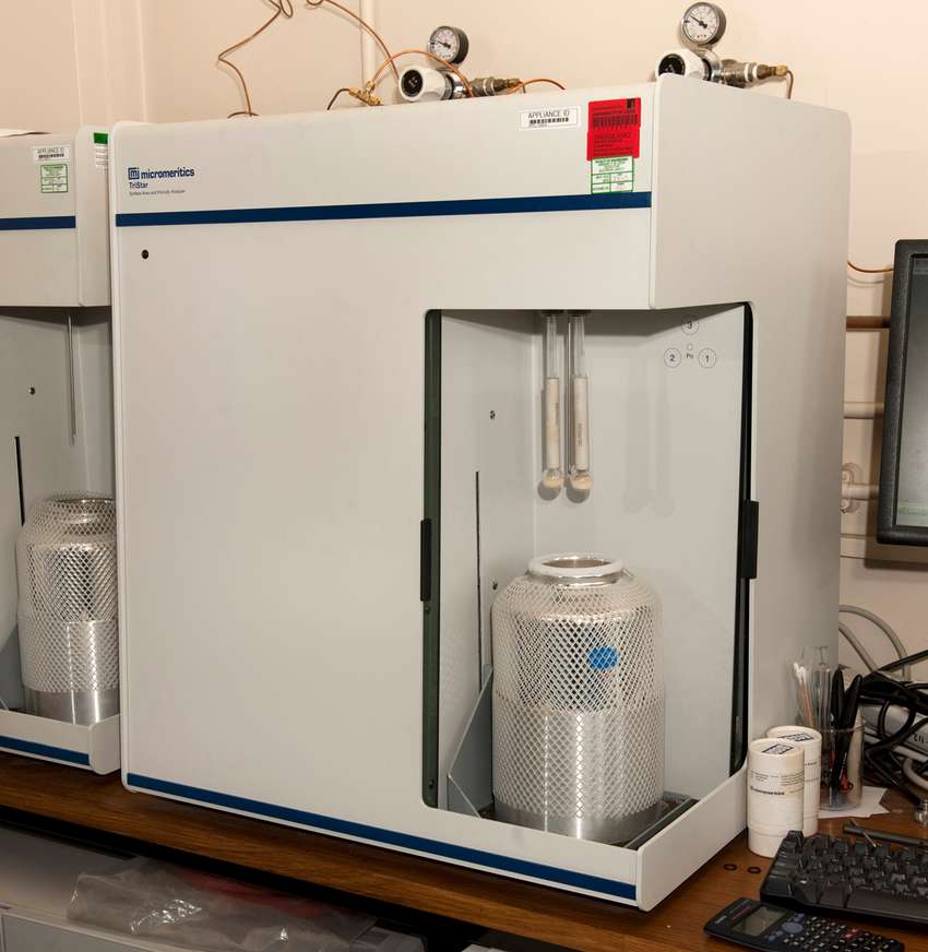 Surface Area and Porosity Analyser