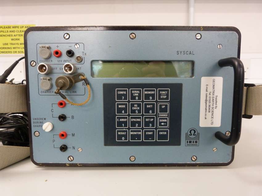 Iris Syscal resistivity tomography