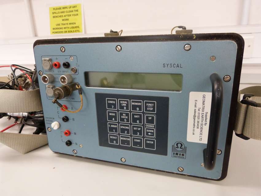 Iris Syscal resistivity tomography