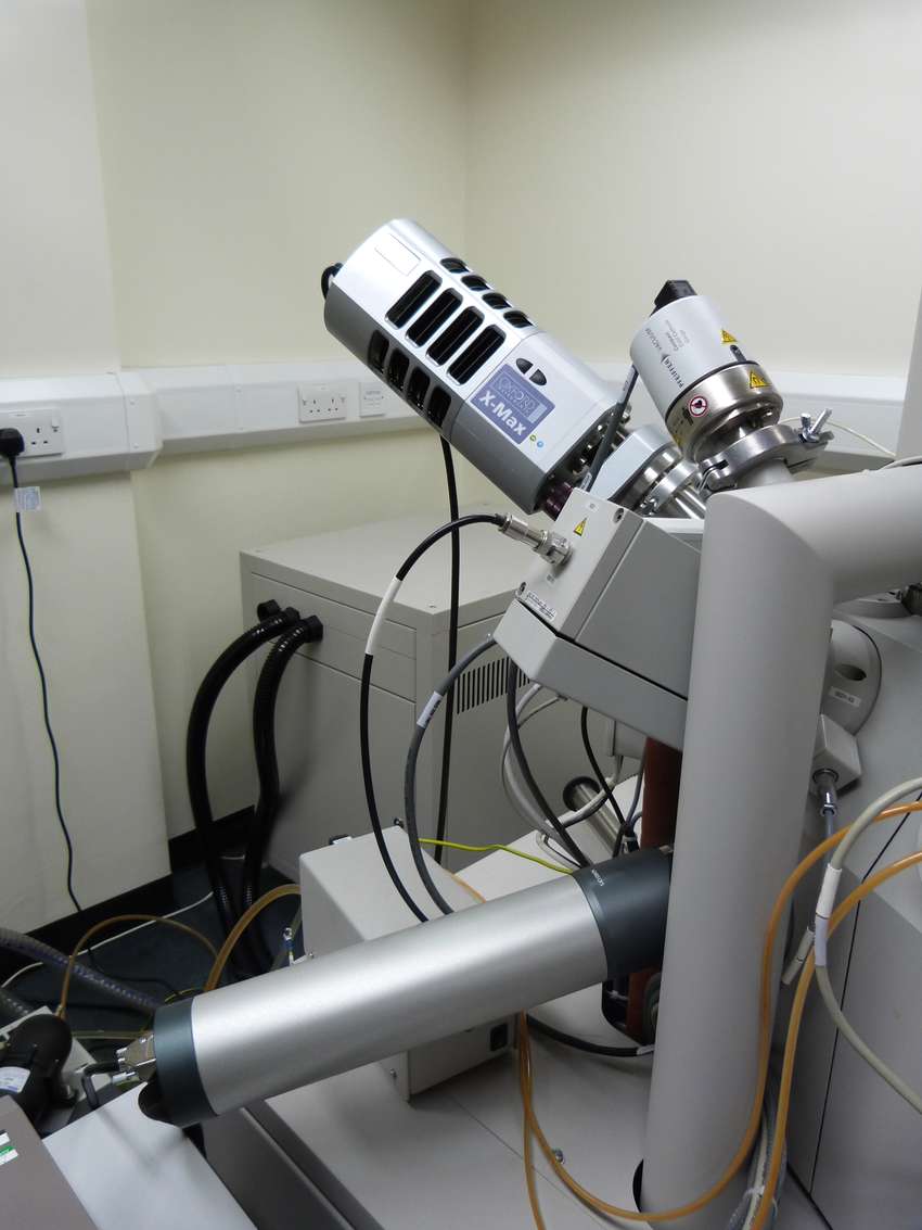 X-ray detector and EBSD Camera