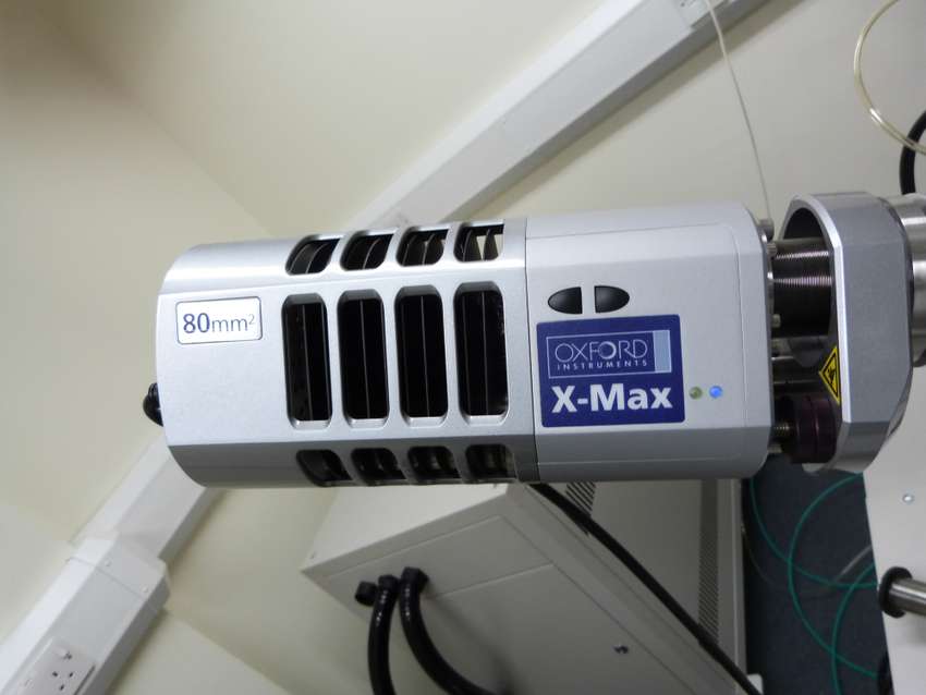 X-ray detector and EBSD Camera